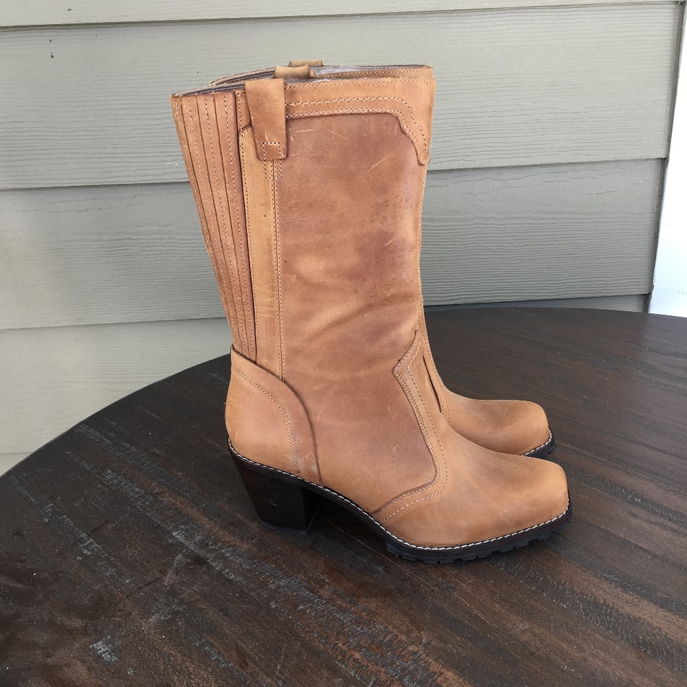 Woolrich Leather Boots